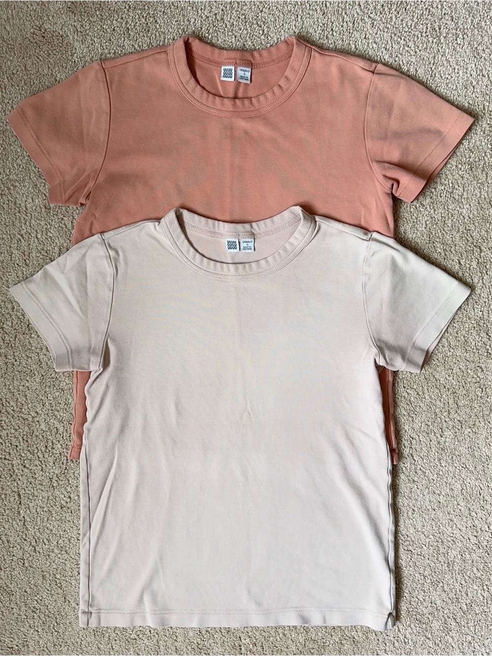 Uniqlo Women Crew Neck T-shirts 2 Pack